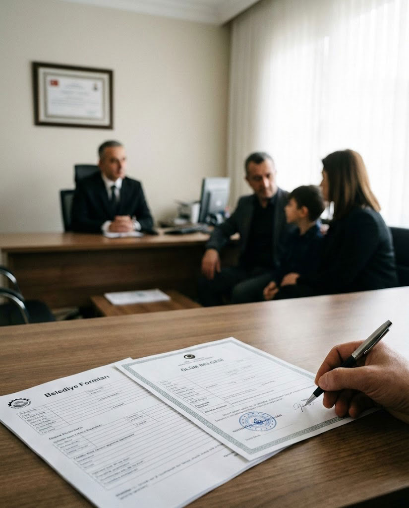 cenaze prosedürleri resmi işlemler